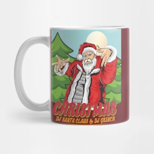 funny christmas Dj Mug